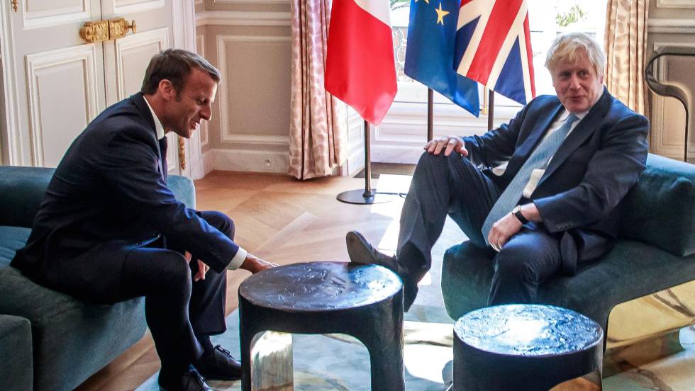MACRON Y JOHSON: SOBRE EL BREXIT YA LA ESTABILIDAD DE IRLANDA