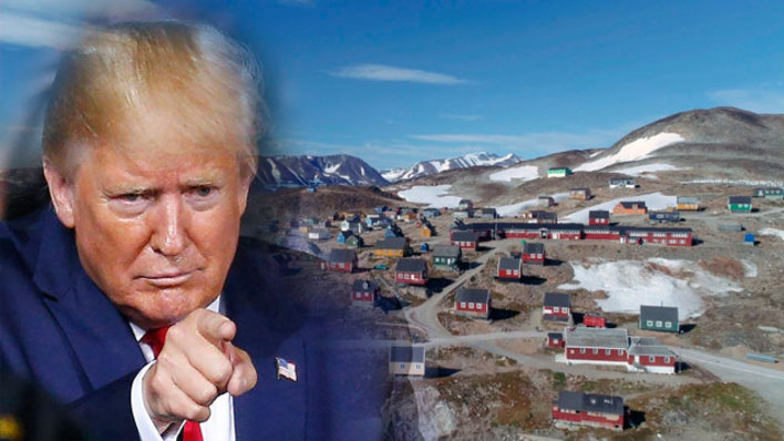TRUMP SE QUIERE COMPRAR GROENLANDIA