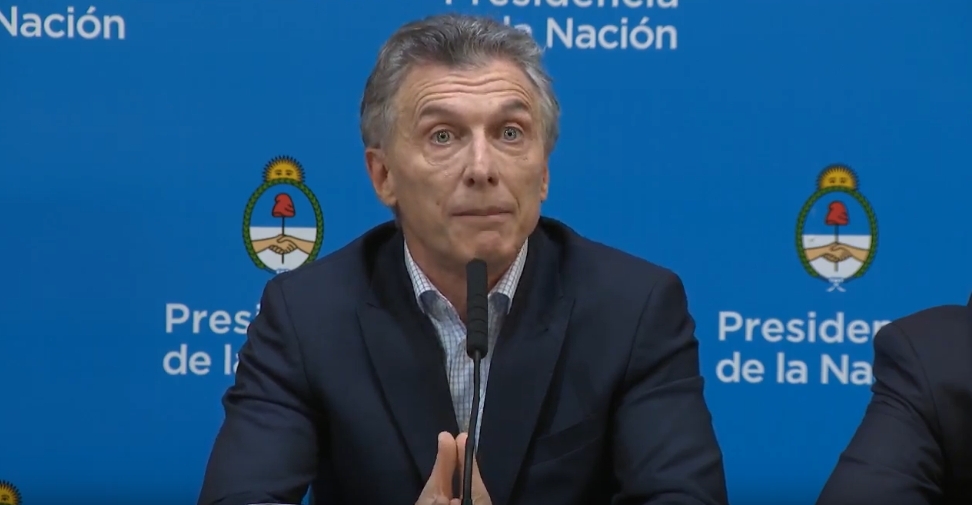 MACRI PIDE PERDÓN POR LO QUE DIJO