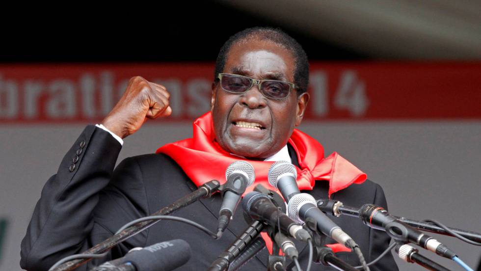 BUEN VIAJE SEÑOR MUGABE: NO FACILITÓ MUCHO EL VIAJE LOS QUE VIVIERON BAJO SU DICTADURA.