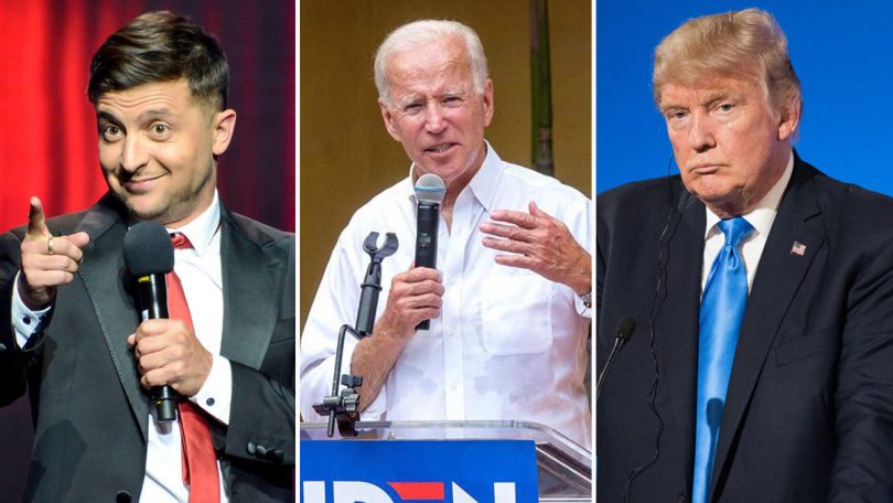 Trio Zelensky Biden Trump Shutterstock EFE 810x456
