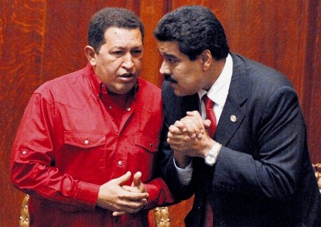 chavez y maduro