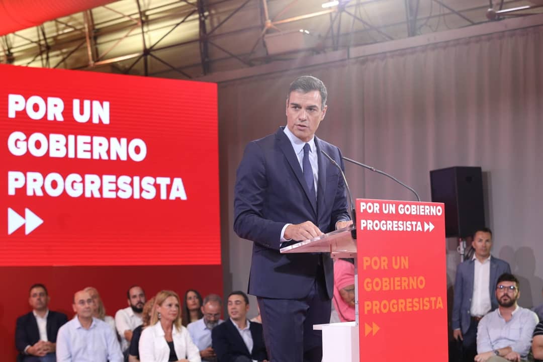 pedro sanchez presenta el programa de 370 medidas