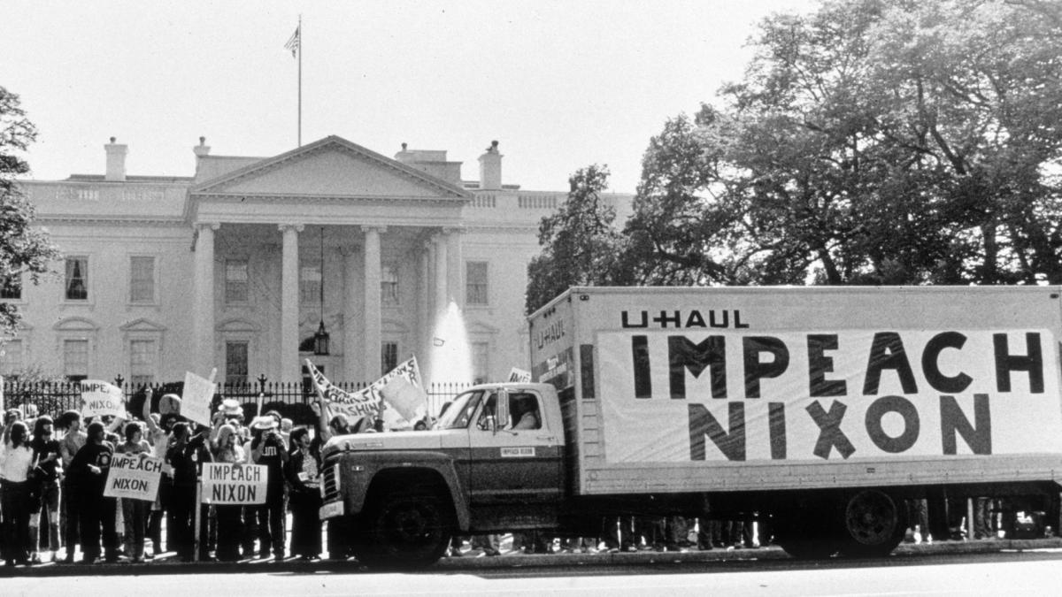 richard nixon the impeachment process