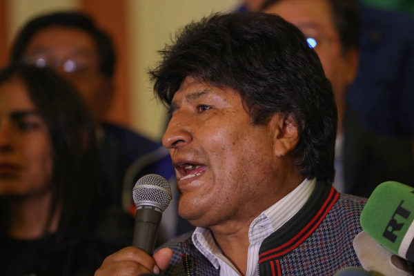 SOSPECHAS DE FRAUDE EN LAS ELECCIONES BOLIVIANAS: YA HAY DISTURBIOS
