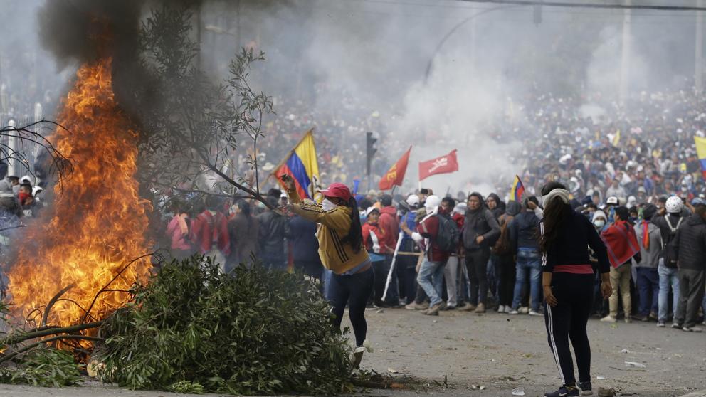 ECUADOR EN PLENAS MANIFESTACIONES: LAS CLAVES DE LA CRISIS