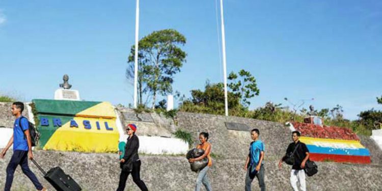 MIGRANTES FRONTERA VENEZUELA BRASIL 750x375