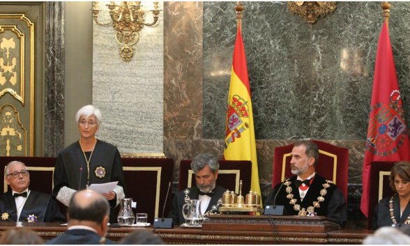 la fiscal general del estado maria jose segarra en la apertura del ano judicial 4 588x353