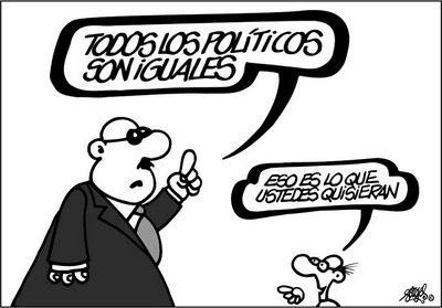 politicos iguales
