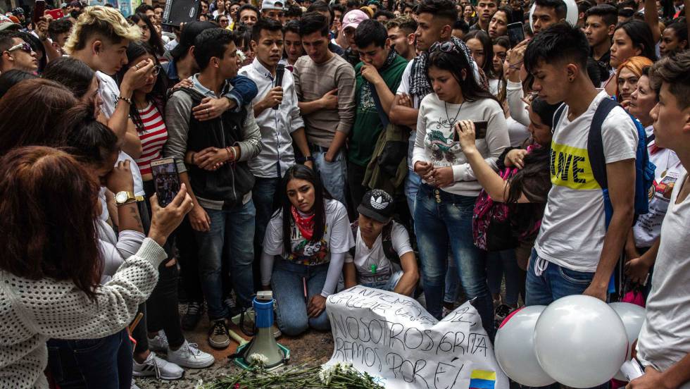 MUERE EL JOVEN HERIDO EN LAS PROTESTAS DE COLOMBIA