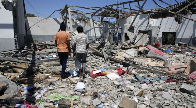 Escombros detencion murieron personas Tripoli EDIIMA20190704 0637 24