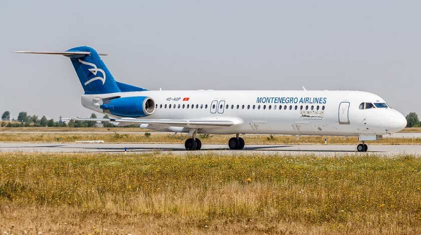 Captain of Montenegro Airlines Fokker 100 Becomes Incapacitated