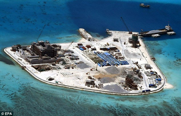 china islas