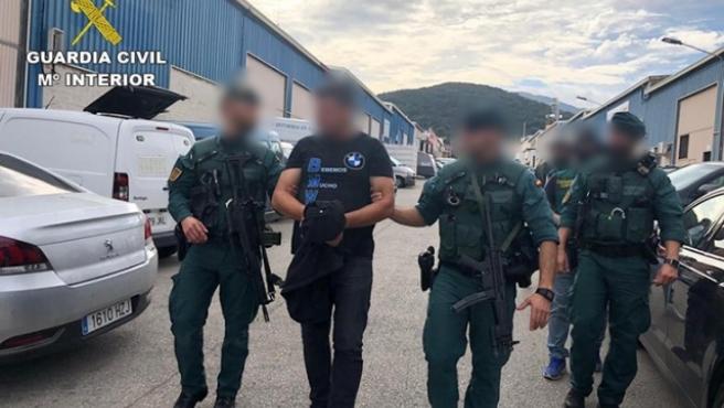 DETENIDO UN TRAFICANTE DE COCAINA EN ALGECIRAS