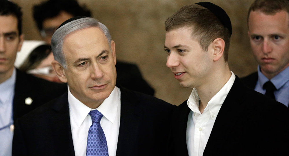 TWITTER VEHICULO DE INSIDIAS: AHORA EL HIJO DE NETANYAHU