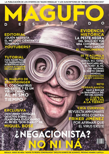 ¡VAYA TITULAR! LOS NEGACIONISTAS VAN A LA UVI