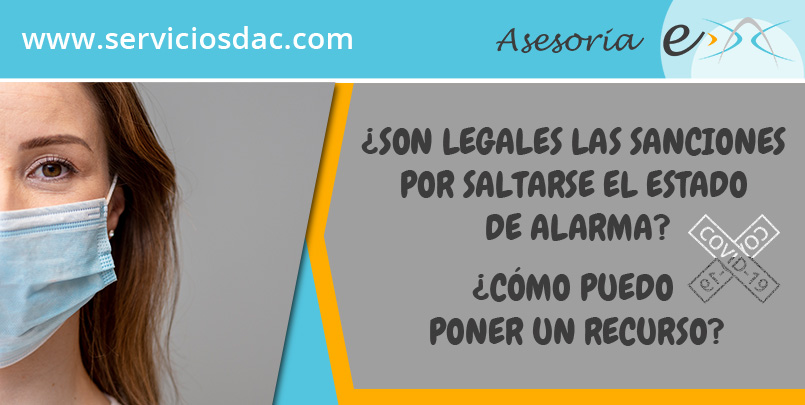 asesoria SON LEGALES LAS SANCIONES POR SALTARSE EL ESTADO DE ALARMA 1