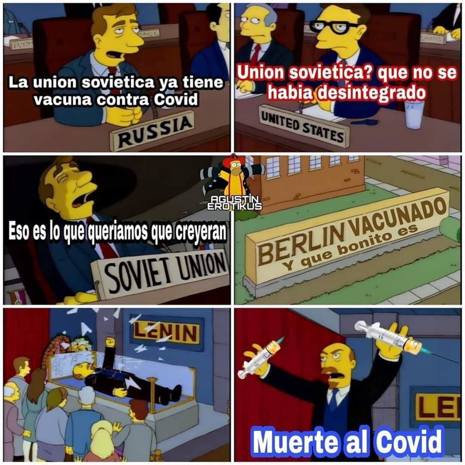 meme vacuna rusa 2