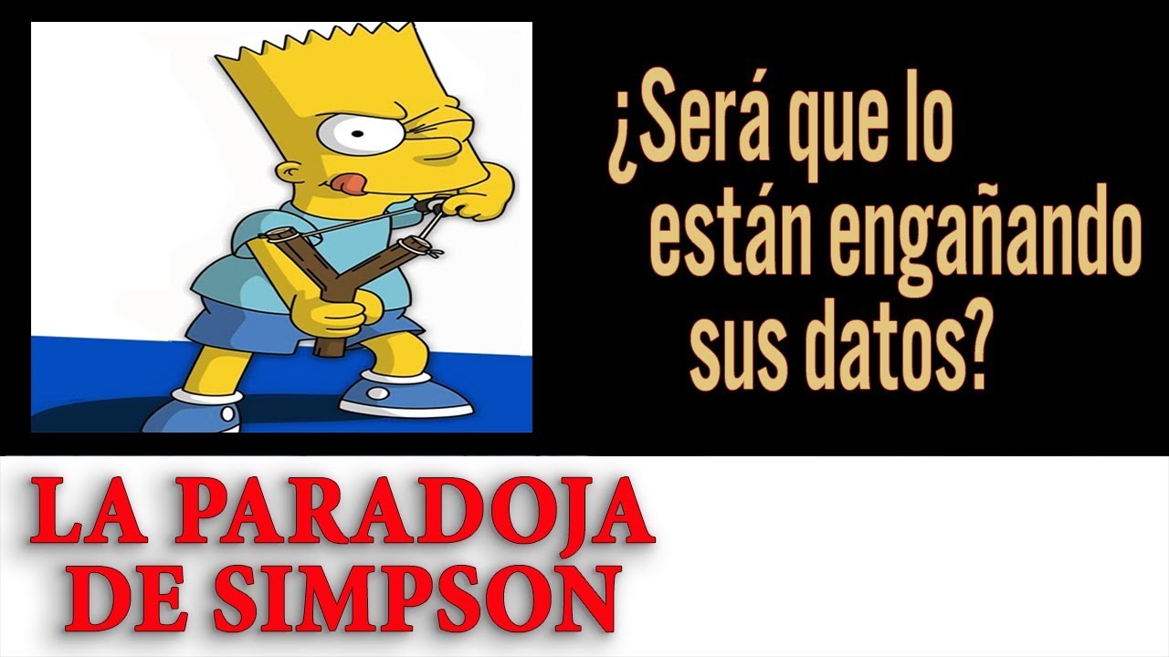 paradoja desimpson