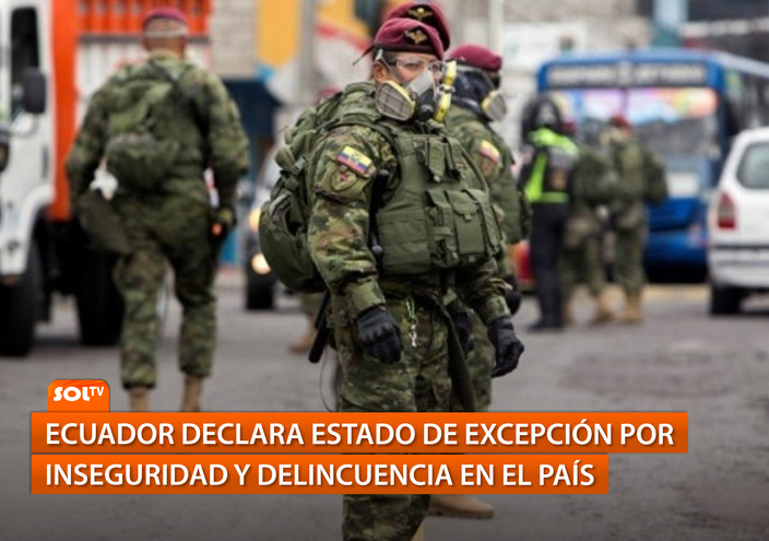 ECUADOR: SIN GARANTÍAS ELEMENTALES, SUENA A DUTERTE