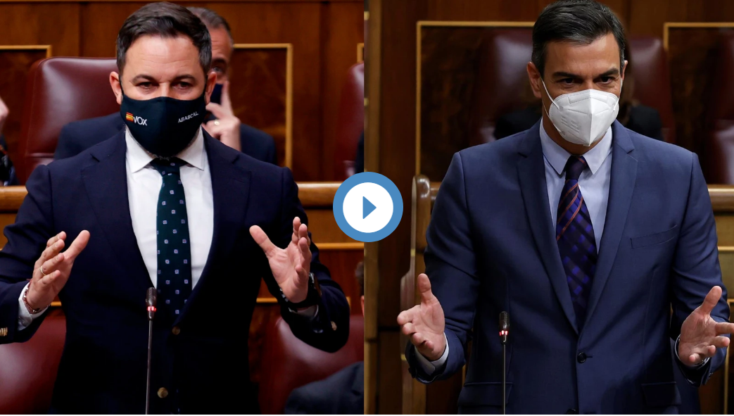 ENFRENTAMIENTO SÁNCHEZ-ABASCAL POR LA VACUNACIÓN