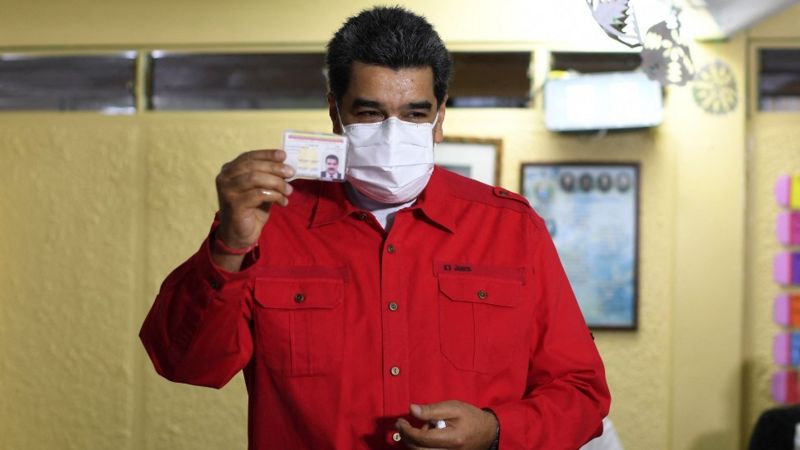 ELECCIONES EN VENEZUELA CON CASI EL 60% DE ABSTENCIÓN