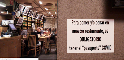 PASPORTE COVID: ANTICONSTITUCIONAL, PERO LEGAL EN VALENCIA