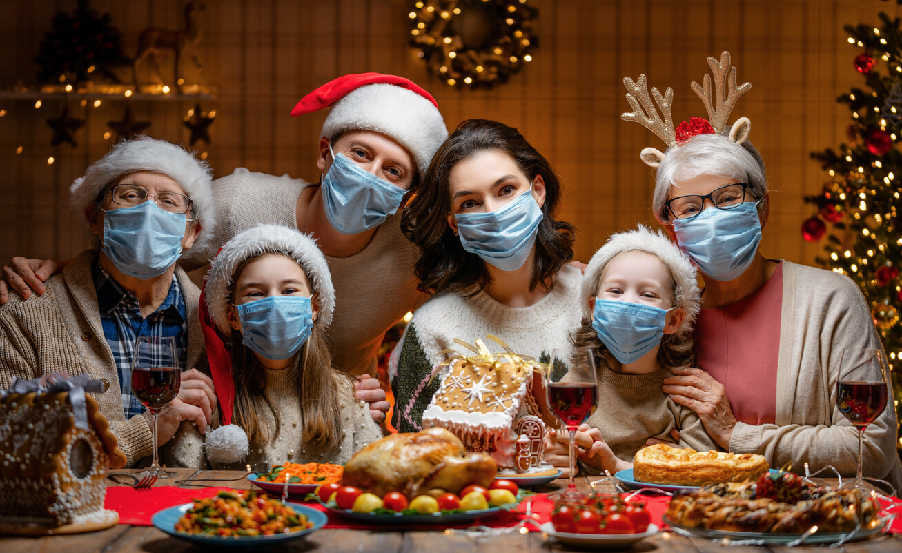 CENA NAVIDAD MASCARILLA