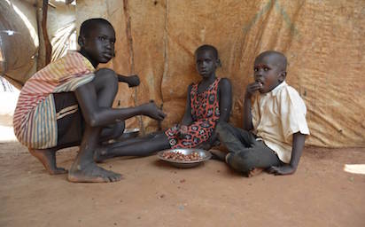AFRICA DE PERMANENTE REALIDAD: EL HAMBRE