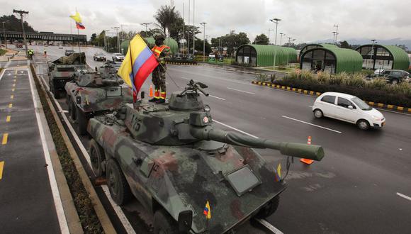 COLOMBIA: SIGUE LA VIOLENCIA CON LOS MILITARES EN LA CALLE