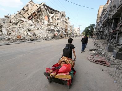 ISRAEL Y GAZA: TODO ESTE TERRITORIO ANTES ERA INGLES