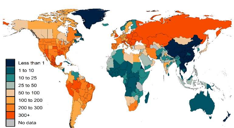 cifra muertos por covid espana mundo