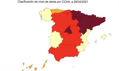 covid ccaa riesgo alto ultima semana estado alarma 7494 620x368