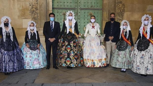 LAS HOGUERAS DE ALICANTE, EN EL AIRE
