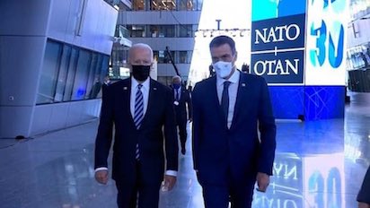 ¡POR FIN SANCHEZ CAMINÓ CON BIDEN!: 30 SEGUNDOS