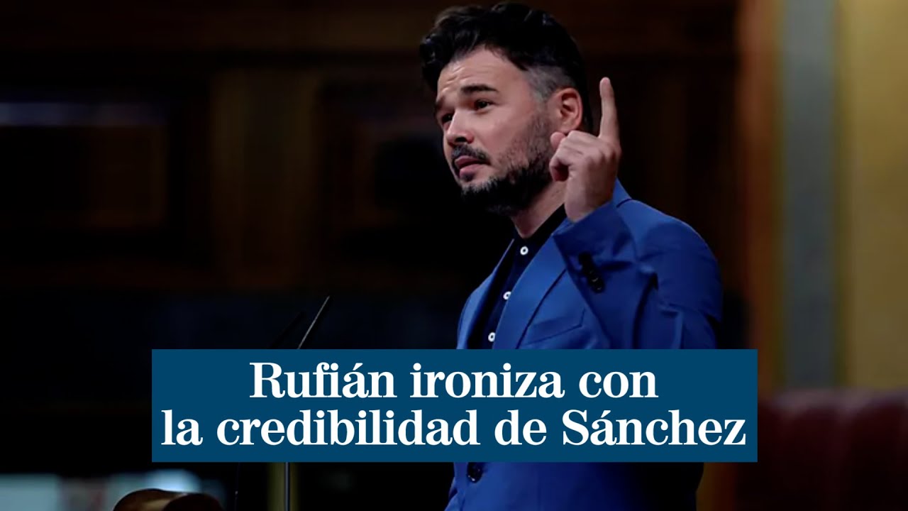RUFIÁN: ¿DICE 'AHORA NO', SEÑOR SÁNCHEZ? DENOS TIEMPO