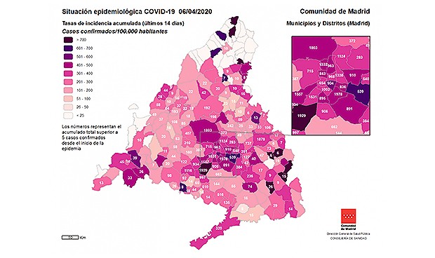 coronavirus madrid mapa con los distritos con mas casos de covid 19 4580 620x368 1