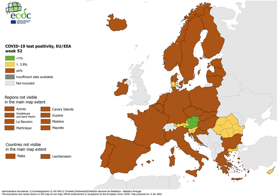 covid en europa
