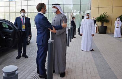 macron dubai