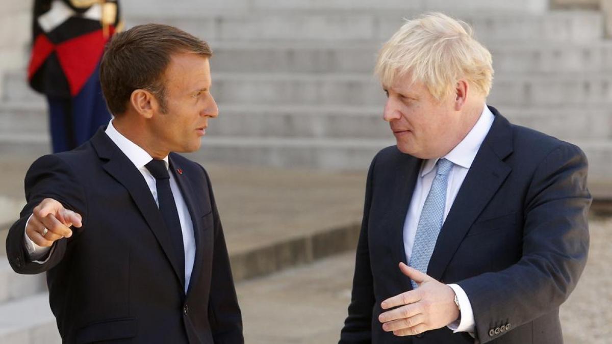 MAcron y JOnson