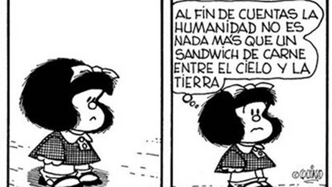 chiste mafalda y el cielo