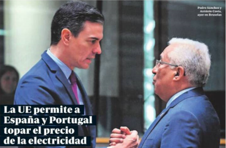 LA GUERRA SIGUE, PERO LA PRIMERA PLANA EN LA PRENSA LA OCUPA SÁNCHEZ