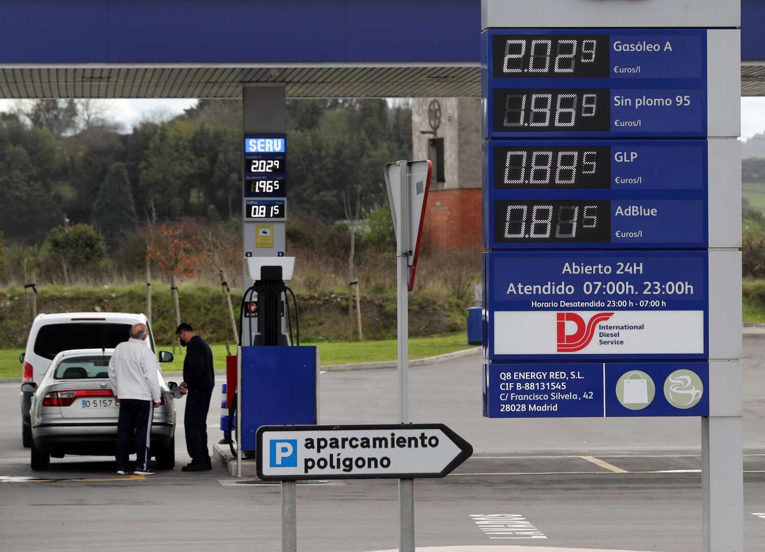 gasolina precios