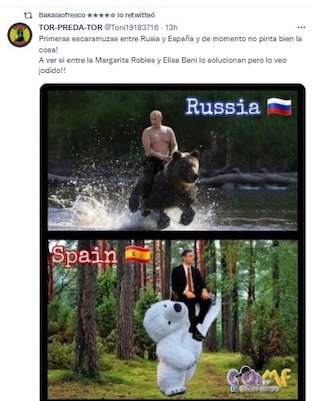 oso y caballo