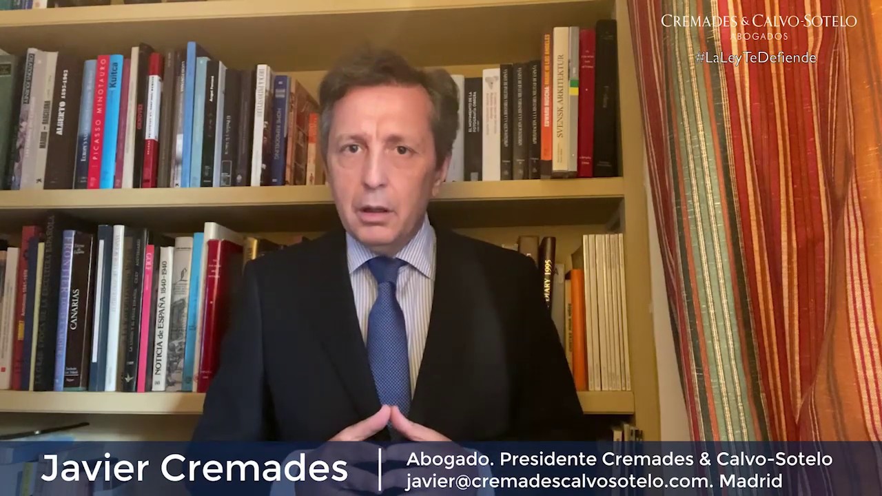 SEÑOR CREMADES: NO SE PUEDE SER JUEZ Y PARTE EN UN ASUNTO