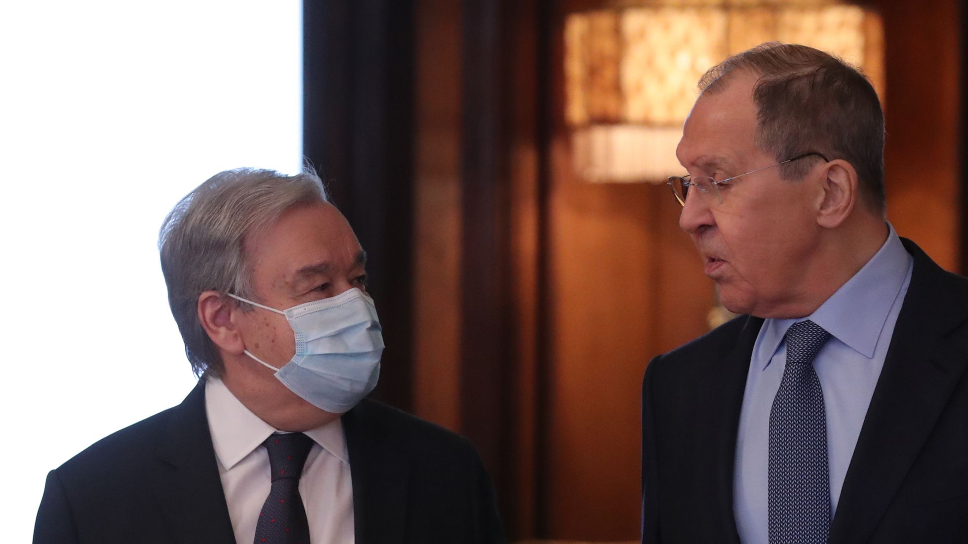 GUTERRES Y LAVROV