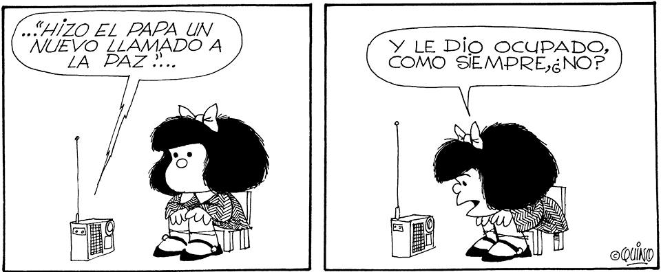 chiste paz mafalda