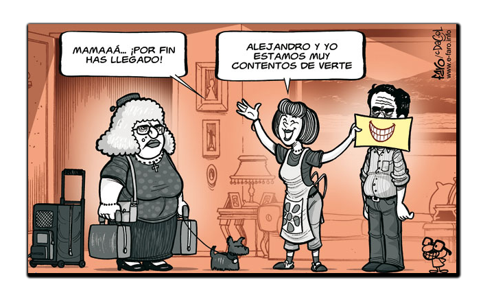 chiste suegra