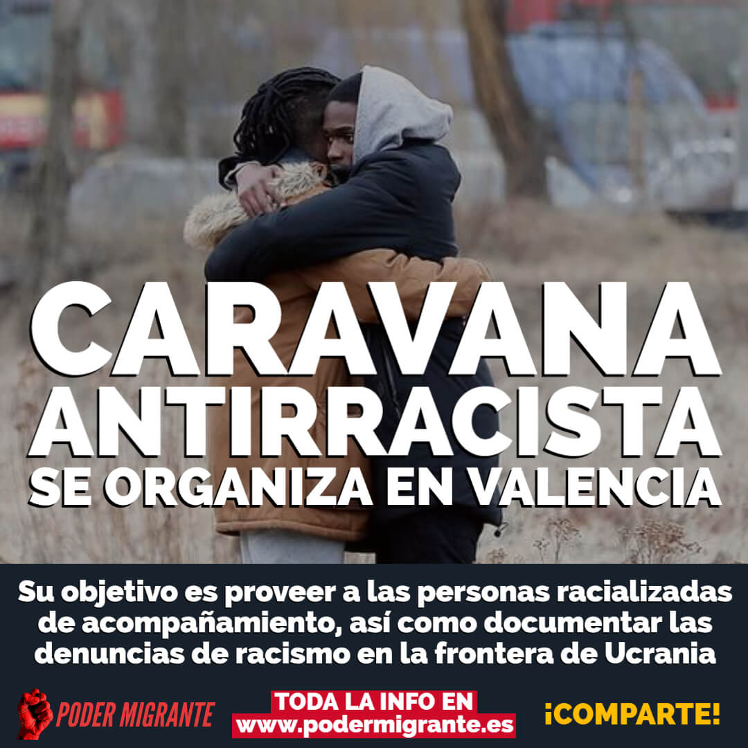 caravana antirracista valencia