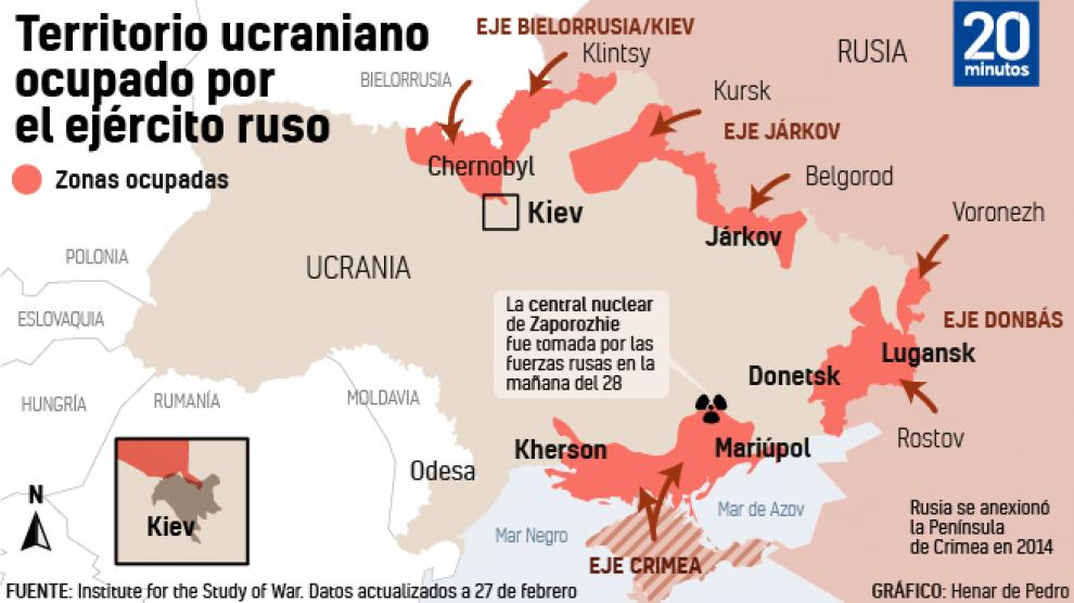 mapa avance ruso